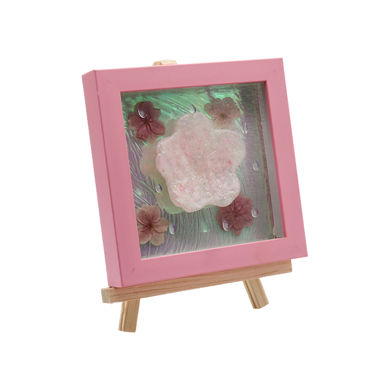 Luz artística de flor de cerezo rosa - Gel de flor de cerezo