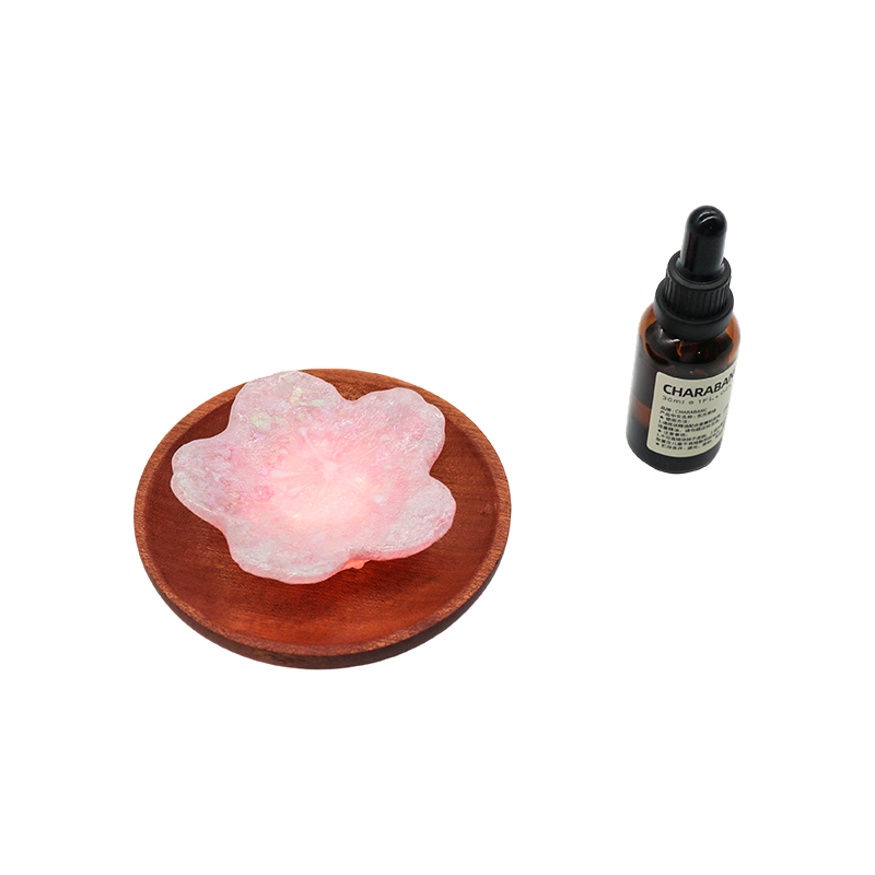 Lámpara de aromaterapia de flor de cerezo con aceite esencial orgánico-